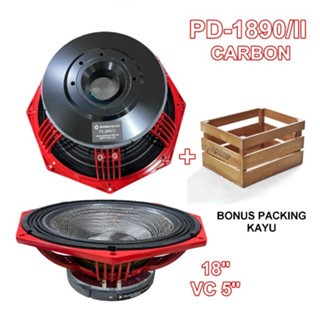 Component Speaker Subwoofer PD 1890-II Speaker Subwoofer 18Inch PD-1890II Carbon coil