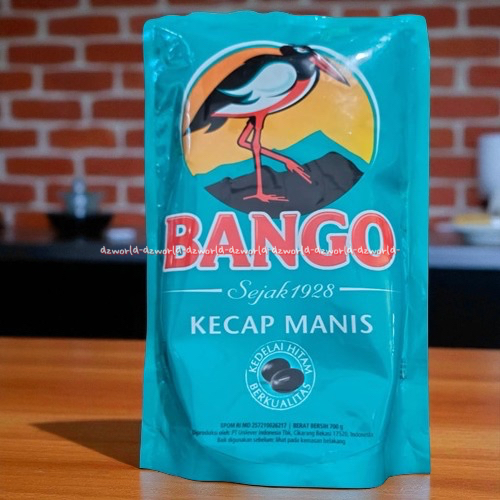 

Bango Kecap Manis 700ml Kedelai Hitam Berkualitas Pouch Kecap Refill Isi Ulang Banggo Refil Plastik