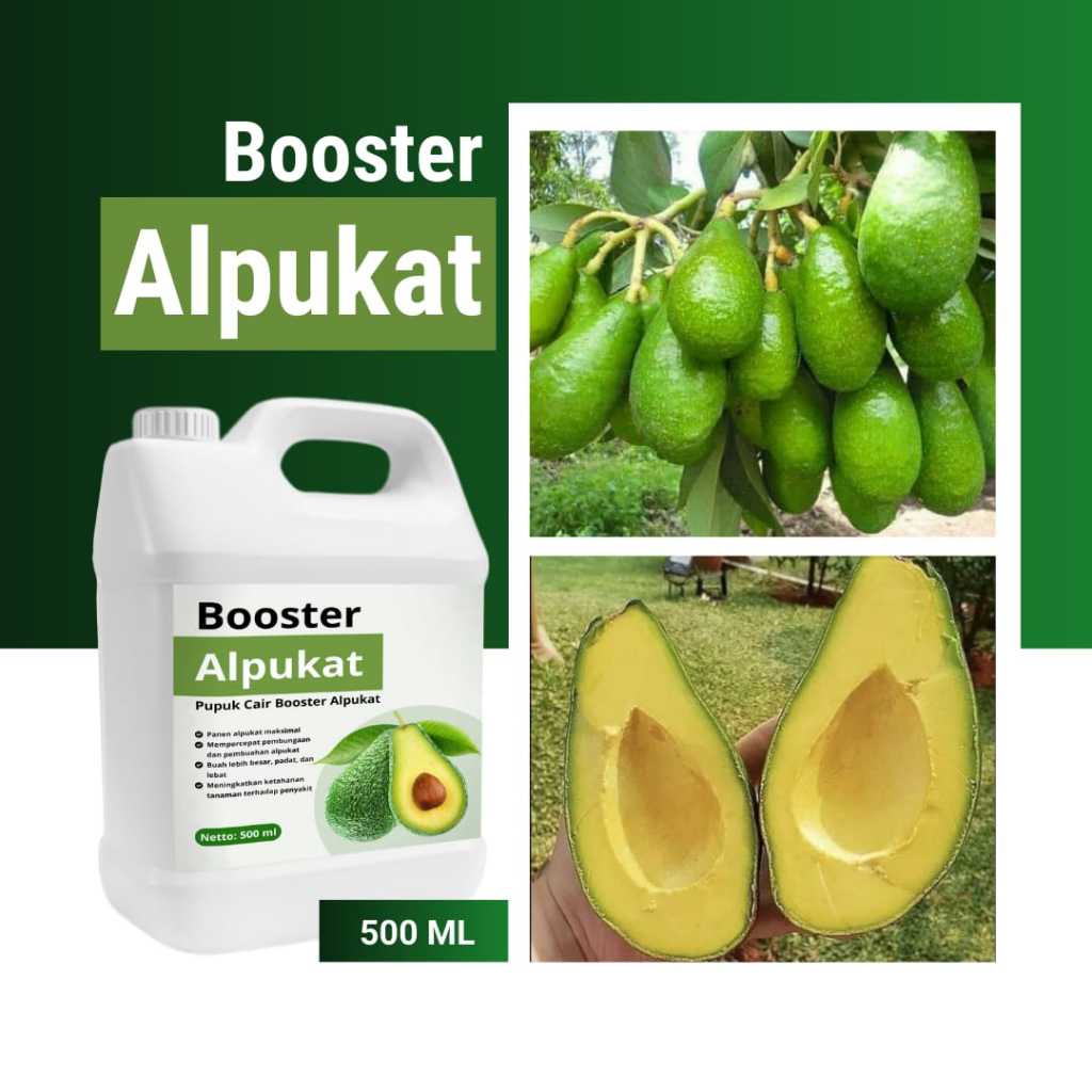 Pupuk Organik Cair Avocado Booster 500 ML – Merangsang Pertumbuhan Tanaman Alpukat