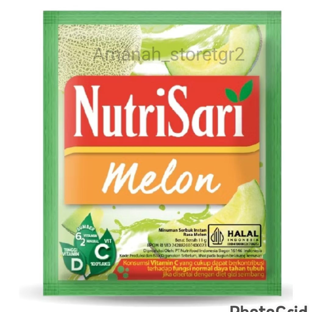 

Nutrisari melon 1 renceng / 10 sachet murah