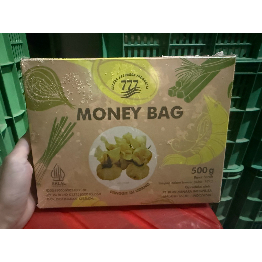

frozen 777 money bag 777 bento telur puyuh 500gr