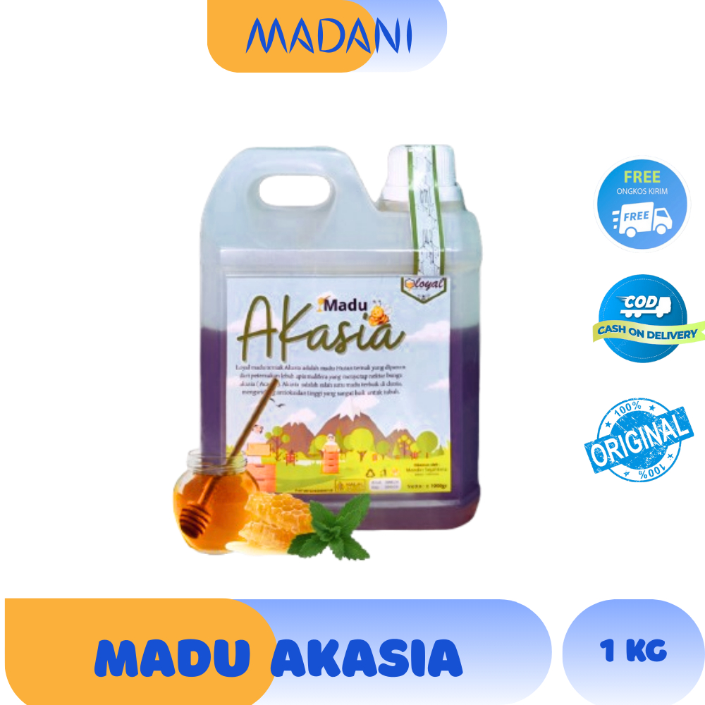 

Madu Murni Akasia 1000 Gram Raw Honey Asli 1kg