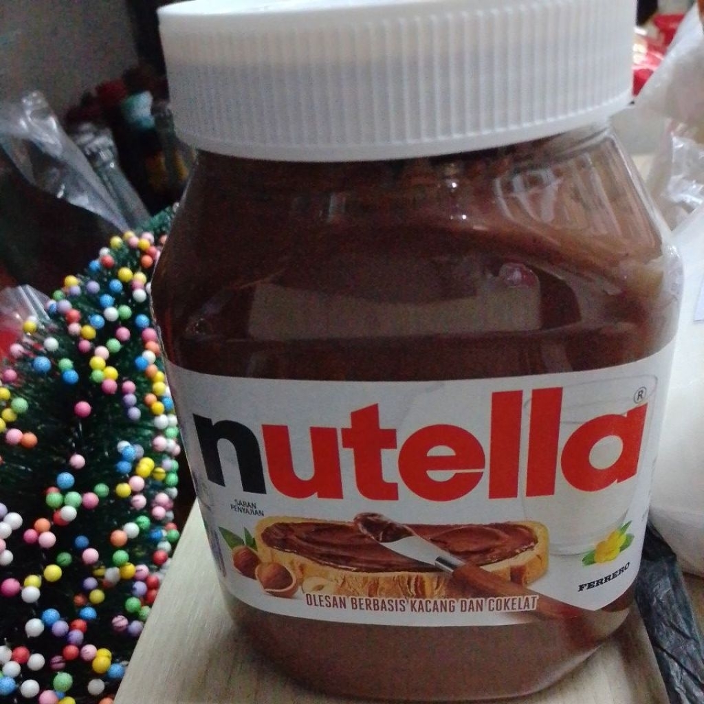 

nutella olesan selai kacang dan cokelat 1 kg