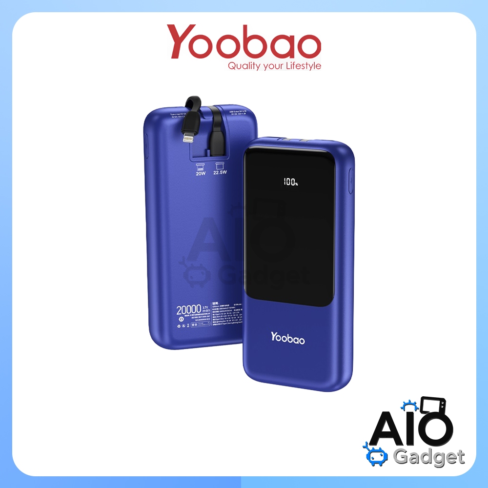 YOOBAO 20S Powerbank 20000 mAh Iphone Android