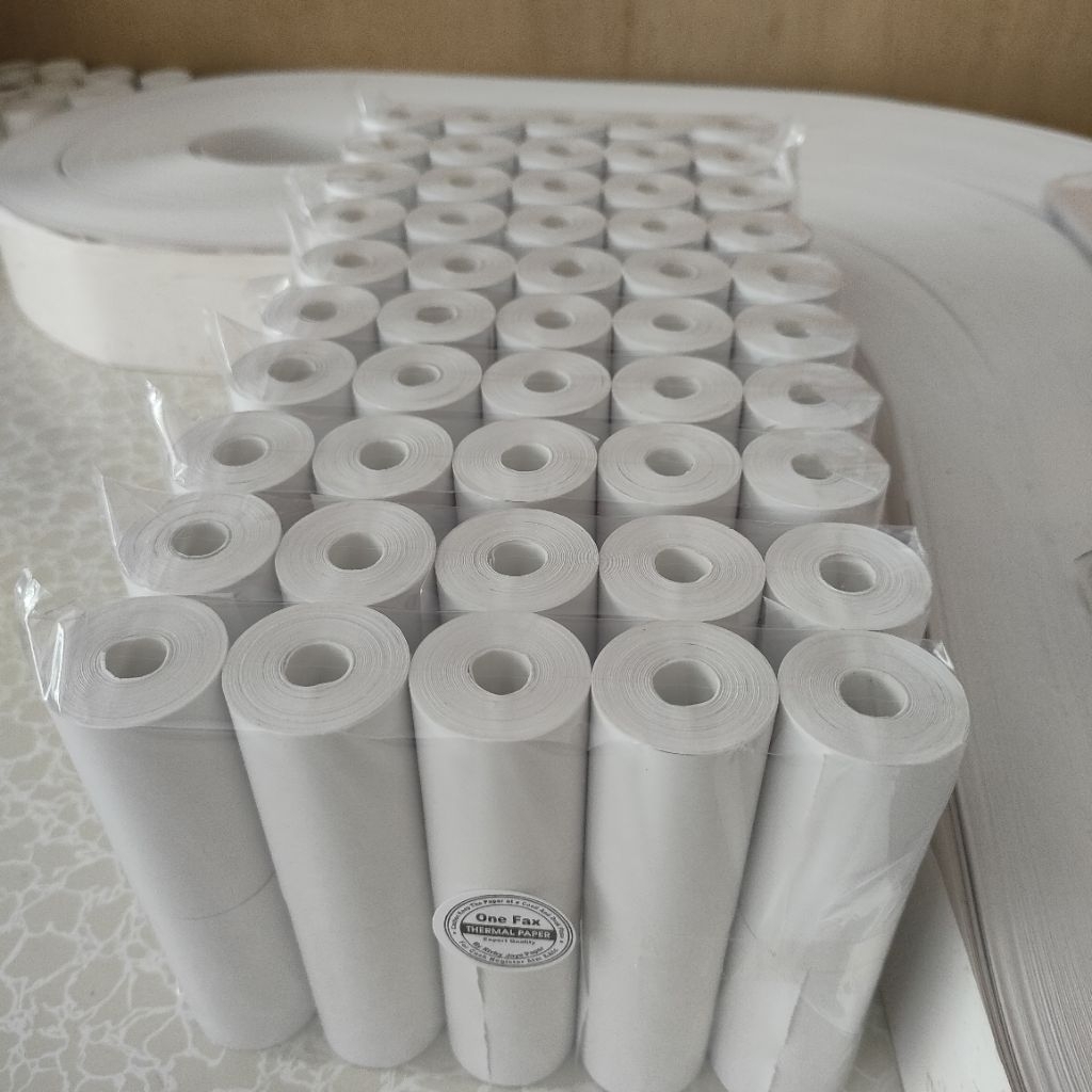 

100 pcs Kertas Thermal murah 58mm x 30 mm Coreless cocok untuk semua printer mini bluetooth 58 mm