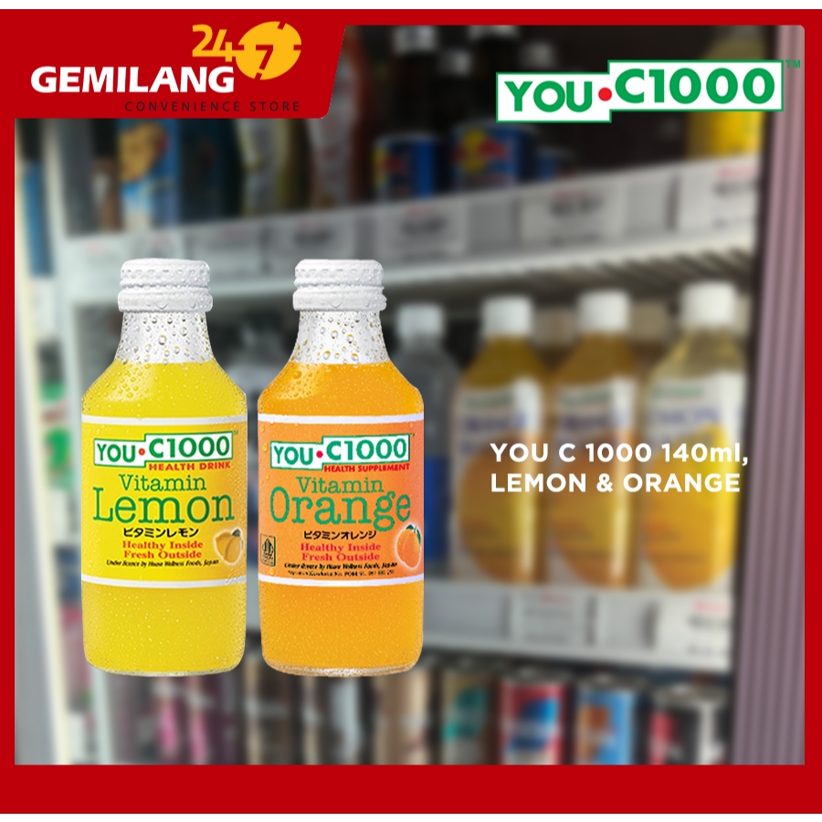 

YOU C 1000 LEMON, ORANGE 140 ml
