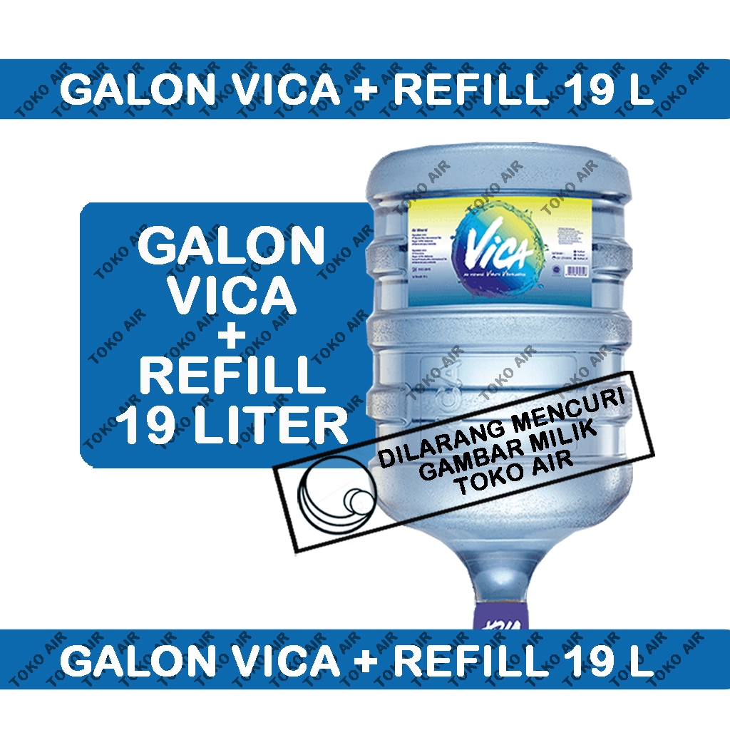 

VICA Refill Isi Ulang 19 L - Air Mineral