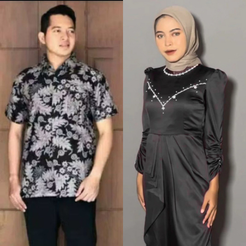 NEW ARRILVAL - COUPLE MAXY DRESS MAXMARA KEMEJA BATIK KONDANGAN SARIMBIT ACARA BAJU PESTA READY JUMB