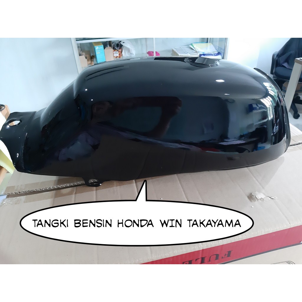 TANGKI BENSIN (HITAM) FUEL TANK HONDA WIN [175A1-GF6-910] TAKAYAMA TKYM
