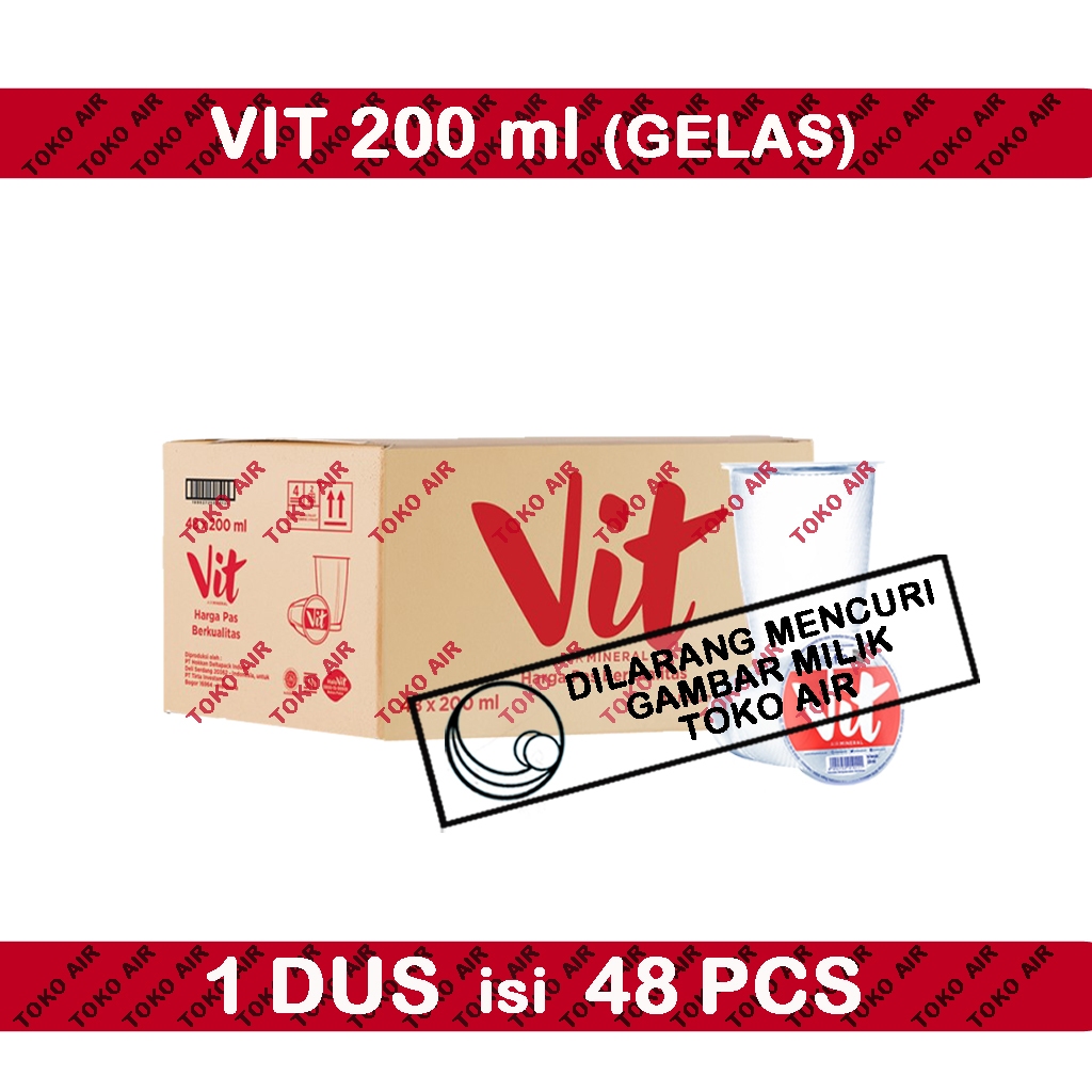 

Vit Gelas 200 ml - Air Mineral