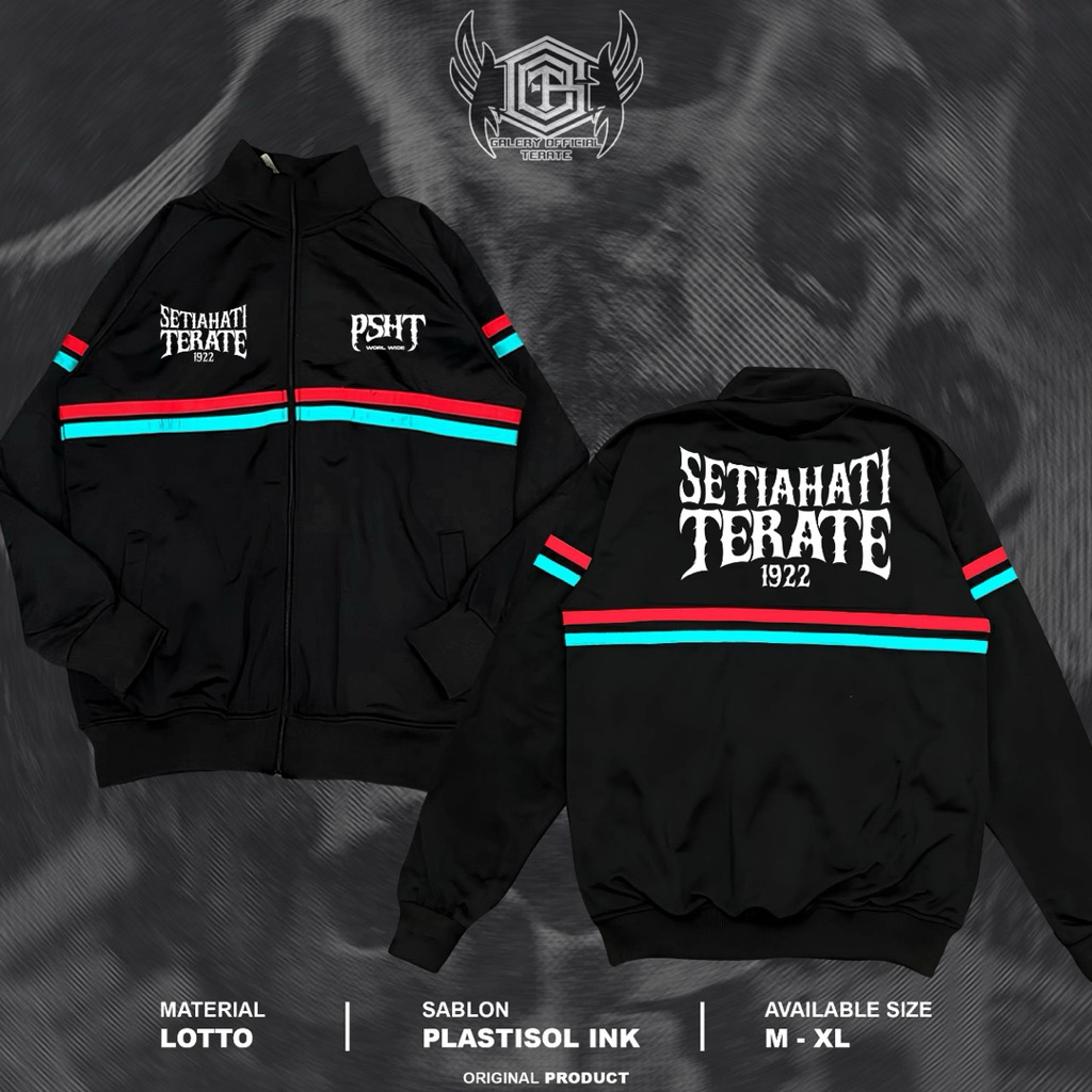 JAKET TRACKTOP PSHT JAKET TRACKTOP TERATE JAKET TRACKTOP SETIA HATI TERATE JAKET TRACKTOP 1922 JAKET