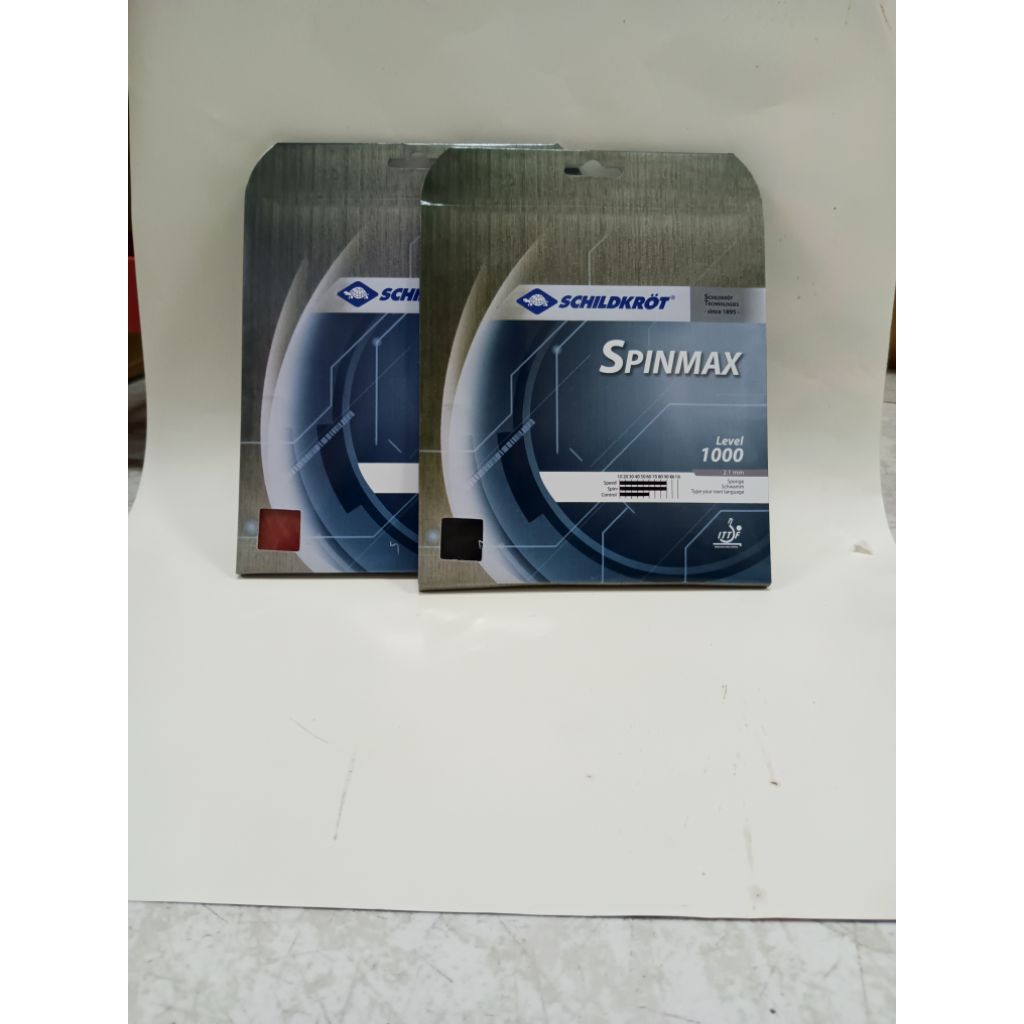 Karet Bet Tenis Meja Schildkröt Spinmax 1000 Original ITTF Approved – Spin & Control