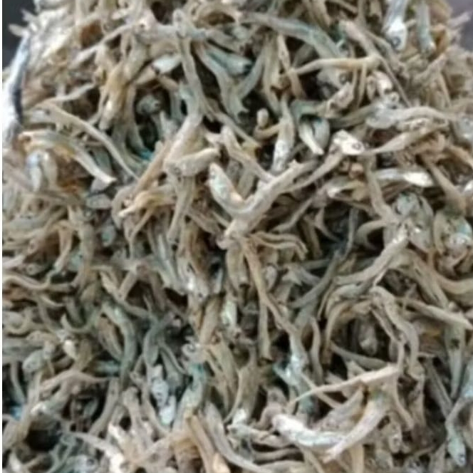 

Ikan Teri TAWAR 500g Uk Sedang Lokal Kampung Seafood Kering