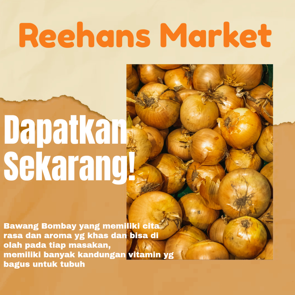 

Bawang Bombay Besar Fresh Premium 1kg kualitas import