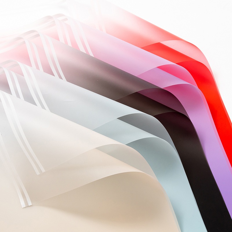 

20 LEMBAR Kertas Buket Cellophane Gradiant Flower Wrapping Paper KB6044