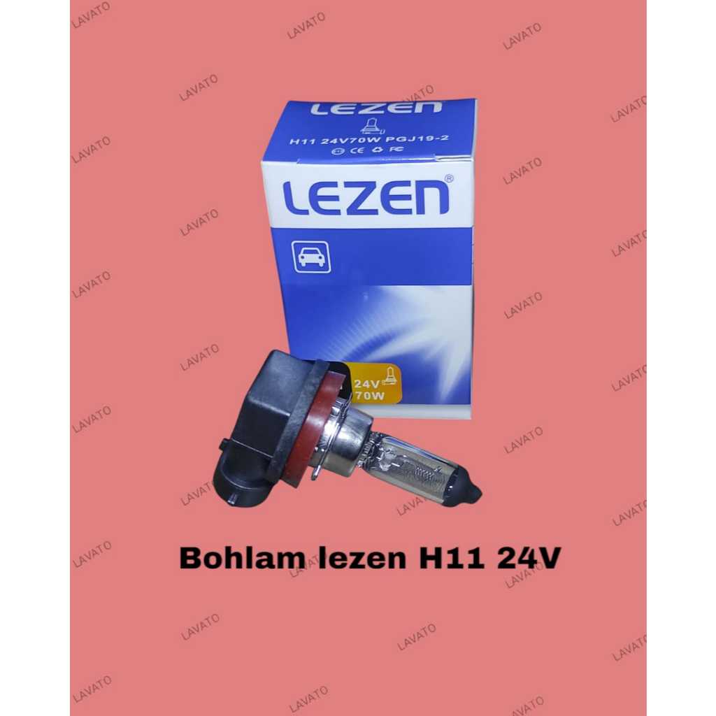 Bohlam Halogen Lezen Original H11 24V 70W