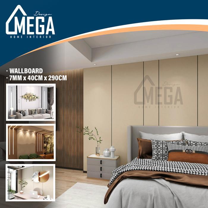 Wallboard WPC / Wallboard Panel PVC / Wallboard ukuran 40 cm x 290 cm