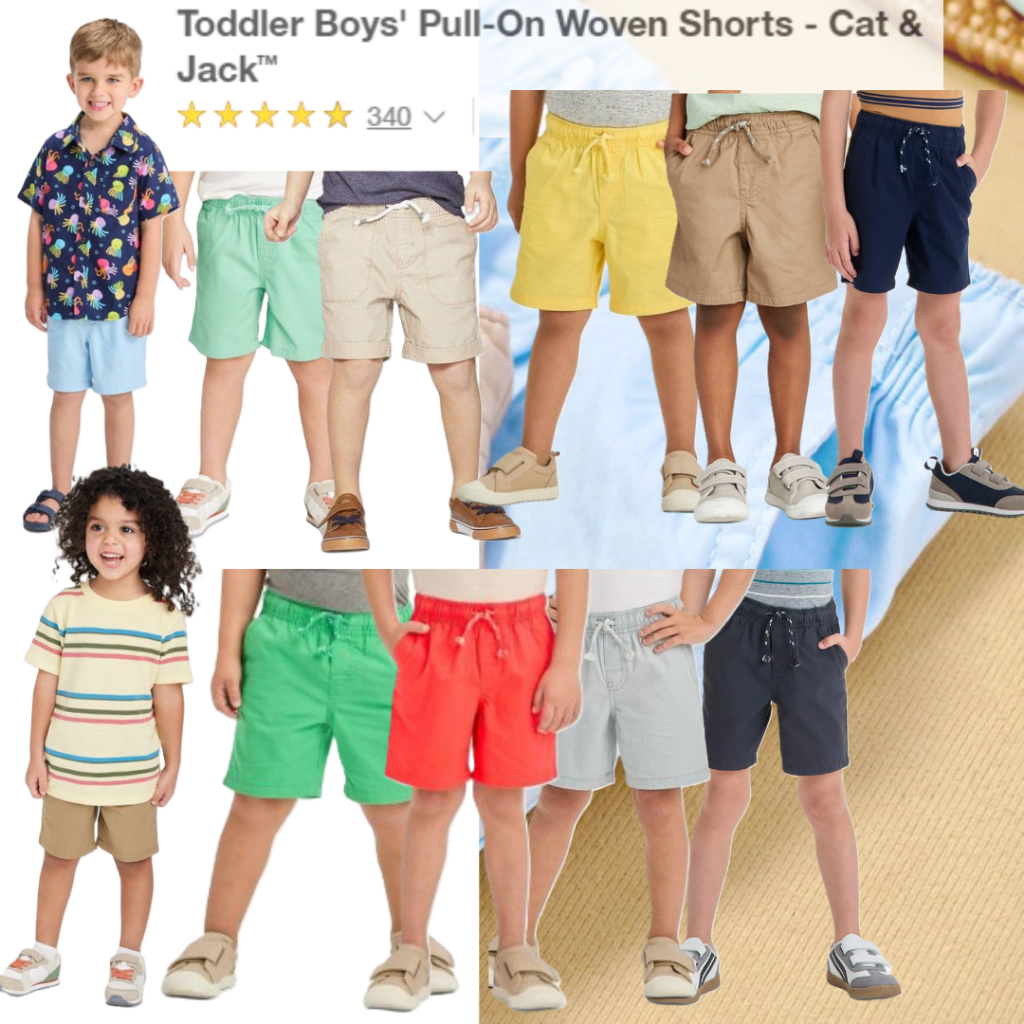 Celana pendek anak laki-laki Cat&jack size 12 bulan-5 Tahun