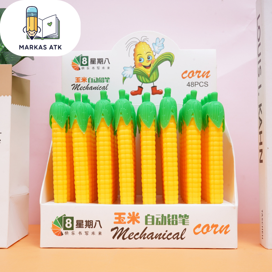 

Pencil Mekanik Motif Jagung Lucu Gemoy Pensil Cetek Isi Ulang Alat Tulis Kantor Sekolah Untuk Menulis Menggambar Termurah COD