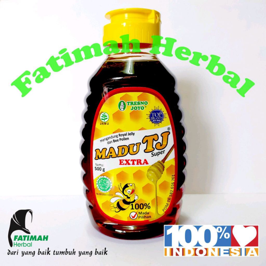 

Madu TJ Super Extra Royal Jelly dan Beepolen 500 g