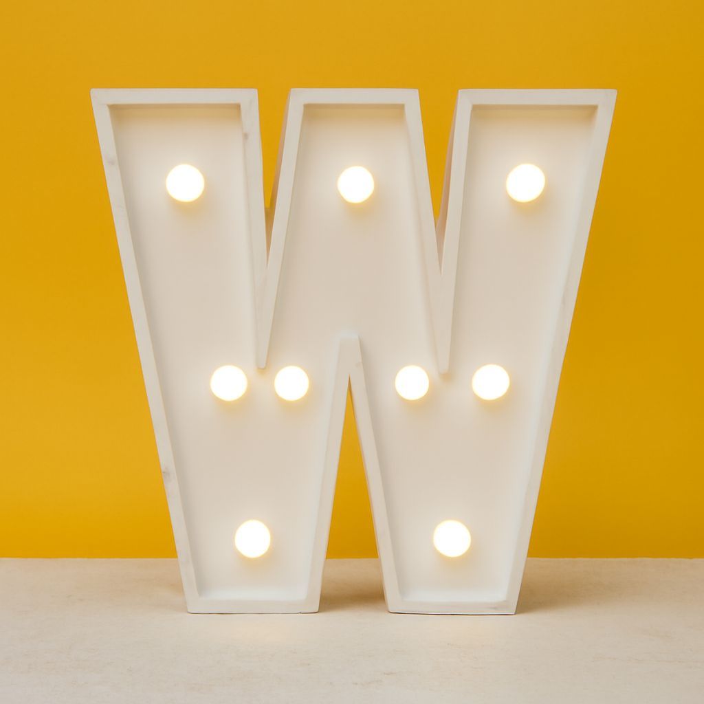 huruf styrofoam LED bohlam / dekorasi huruf styrofoam tinggi 80 cm lampu LED bohlam