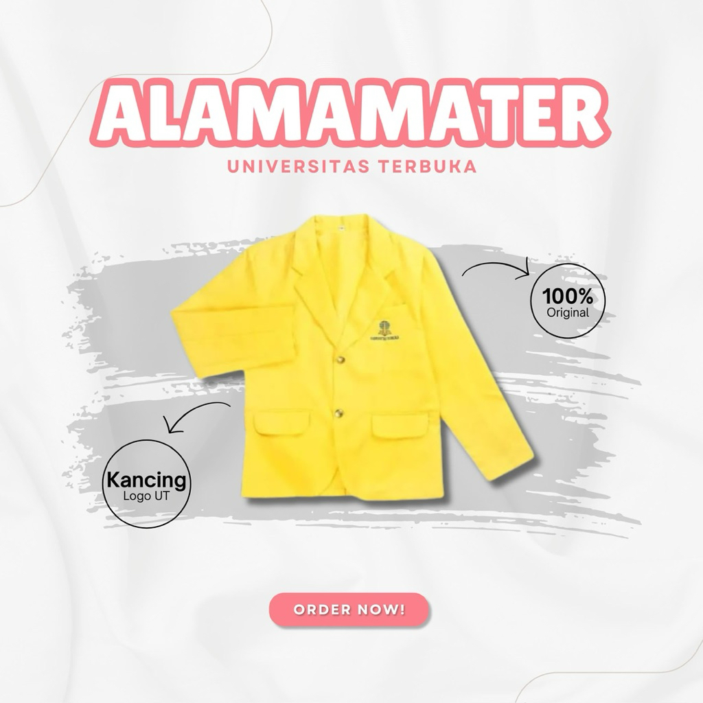 Jas Almamater Termurahh 100% Original dari UT READY STOK