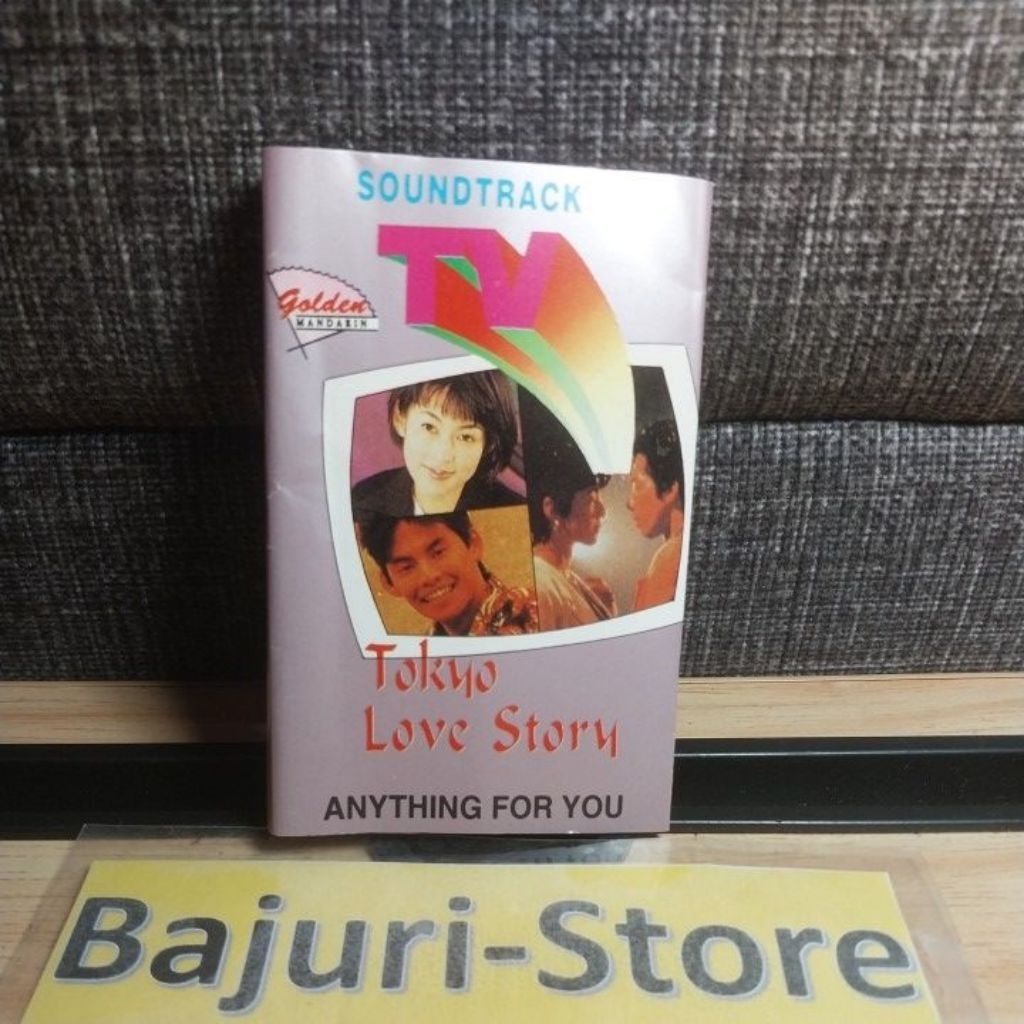 Kaset Pita OST "Tokyo Love Story" "Anything For Fou"/Mulus/Original/Cassette