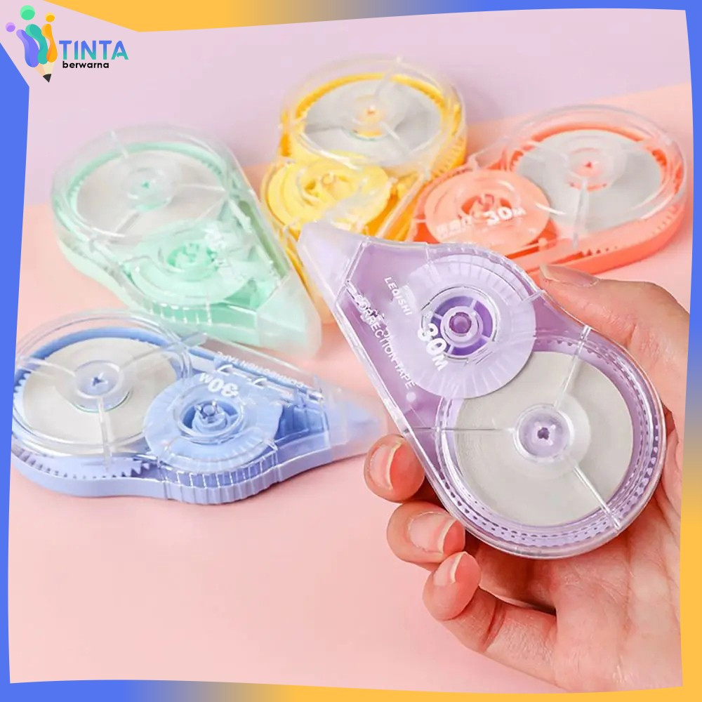 

Tipe X Kertas Roll Correction Tape Polos Serbaguna / Tip Ex Correction Pita Koreksi Perlengkapan Sekolah Anak Tinta Berwarna A113