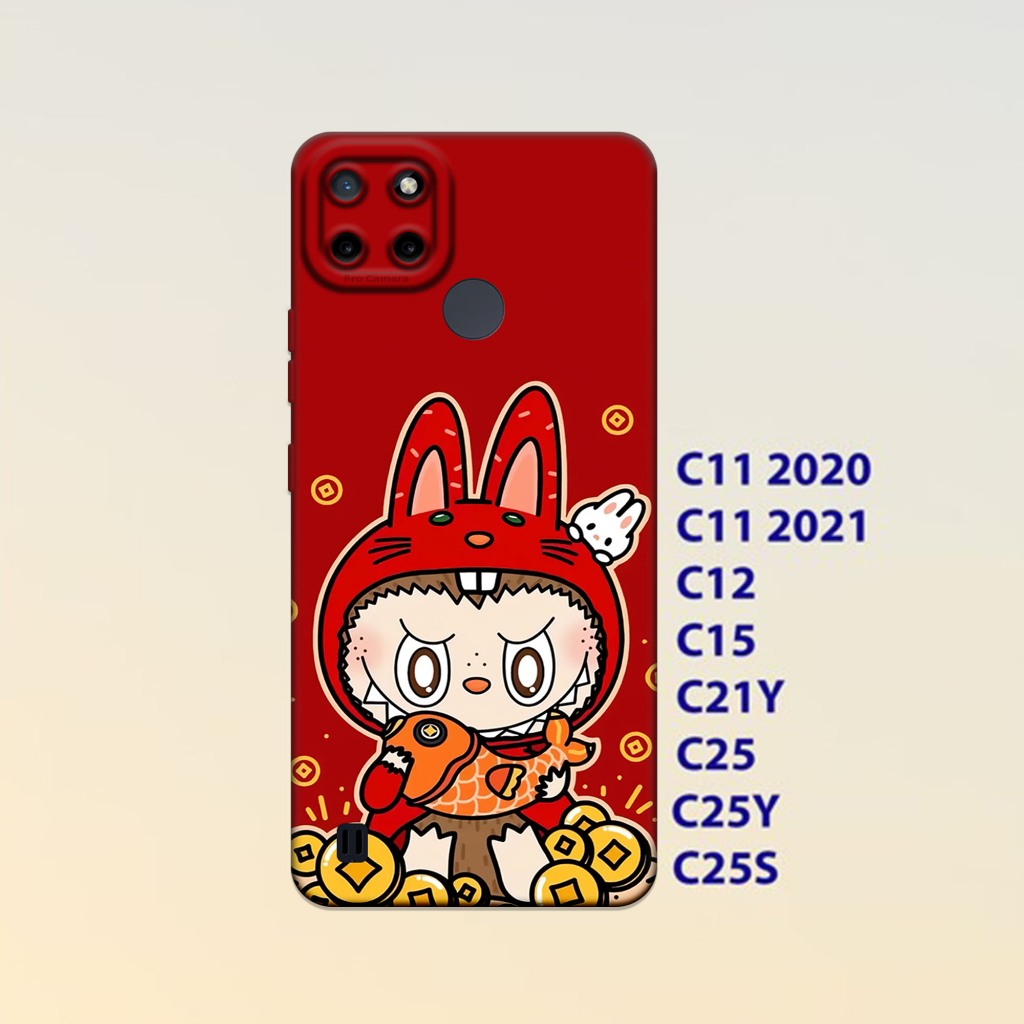 Case Realme C11 ,Realme C12 ,Realme C15 ,Realme C21Y ,realme C25 / C25Y -Casing case Hp Hitam Lentur