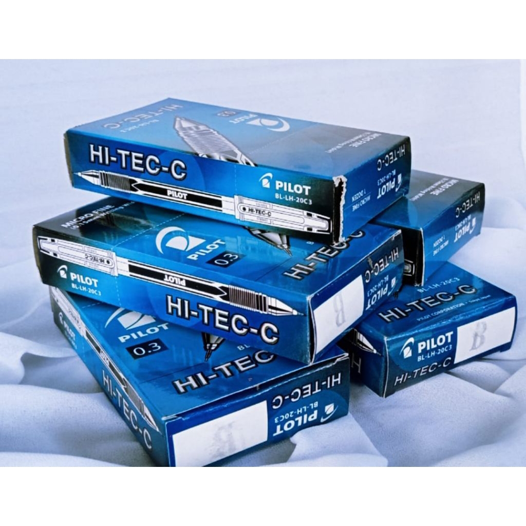 

pulpen pen pilot hi tech 0,3 1 pak isi 12 pcs