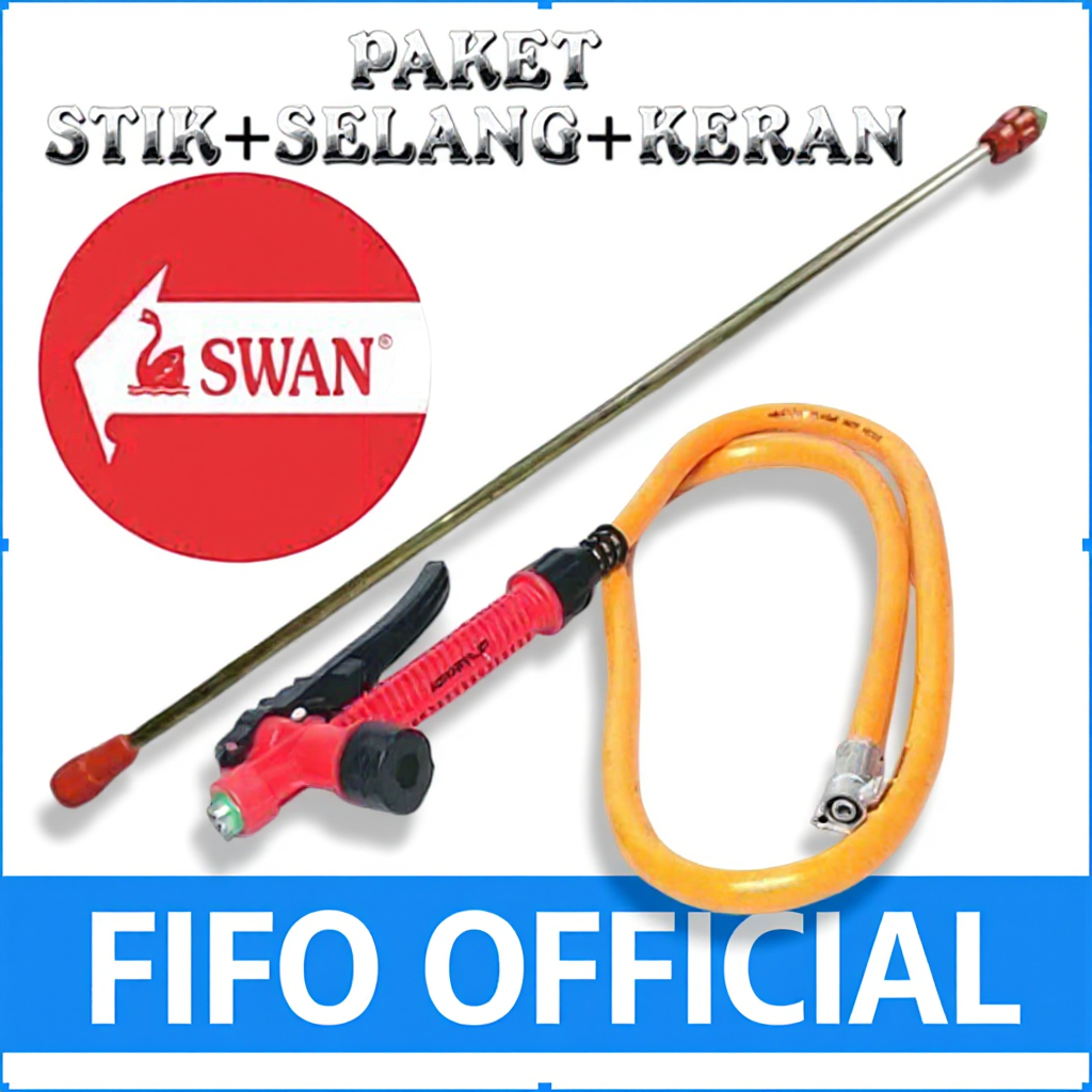PAKET KRAN SELANG STIK SPRAYER SWAN/ PAKET KRAN SELANG STIK SWAN 14 LITER 17LITER/ SPRAYER SWAN