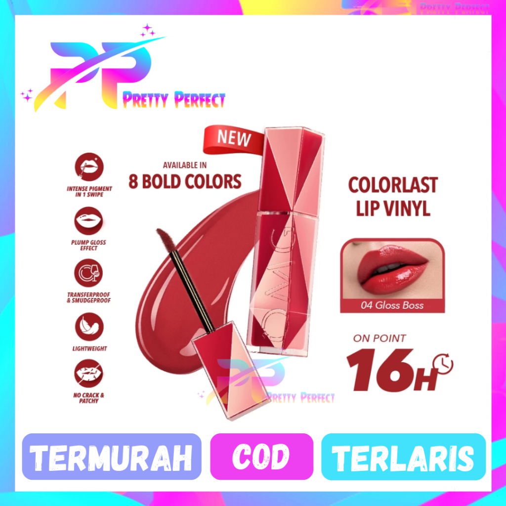 OMG Oh My Glam Colorlast Lip Vinyl