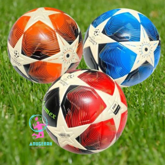 Bola kaki/bola sepak promex bahan kulit size 4