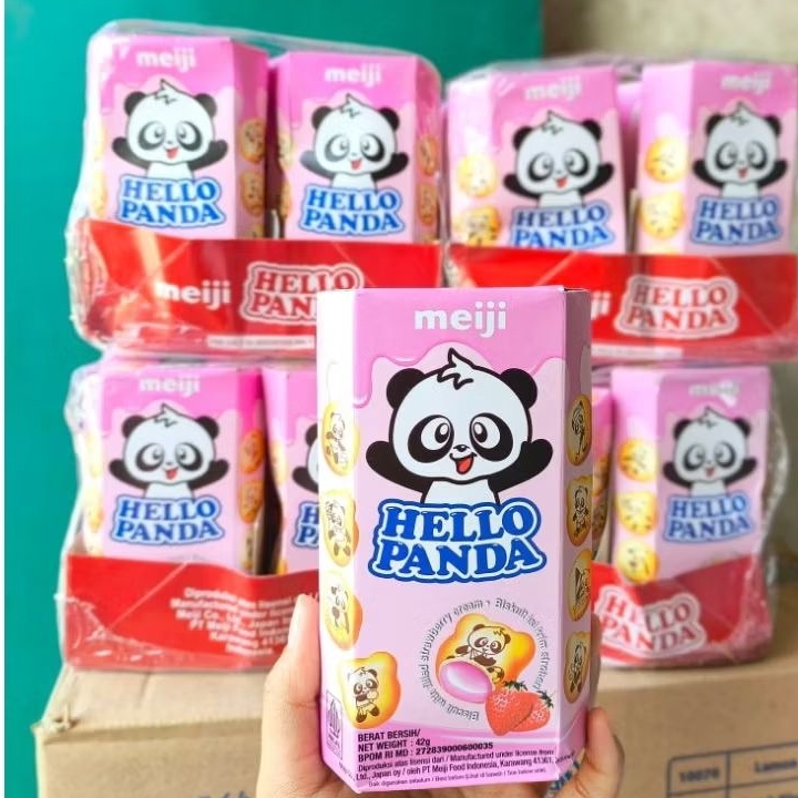 

Hello panda strawberry 42g