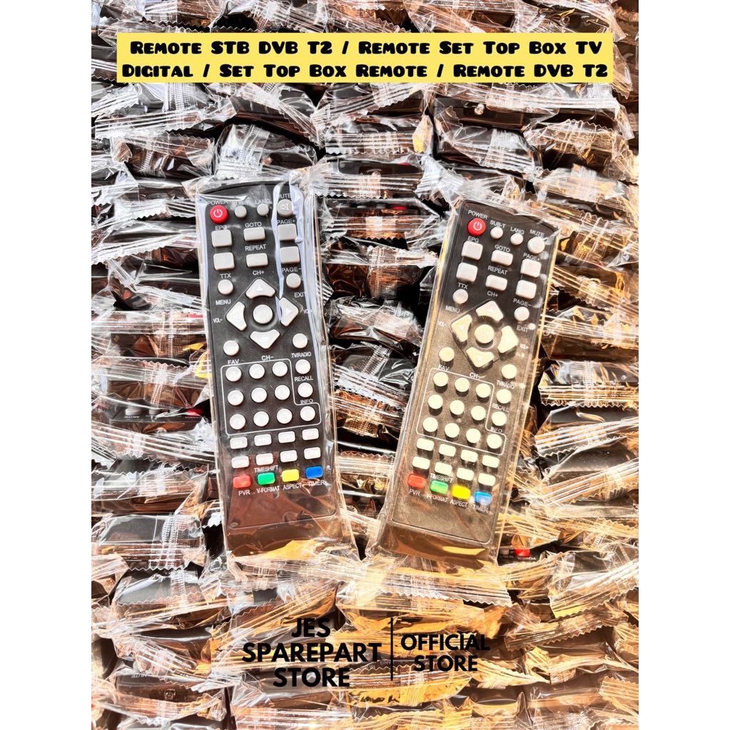 Remote STB DVB T2 / Remote Set Top Box TV Digital / Set Top Box Remote / Remote DVB T2