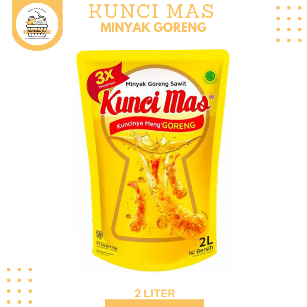 

Kunci Mas Minyak Goreng Sawit 2 liter