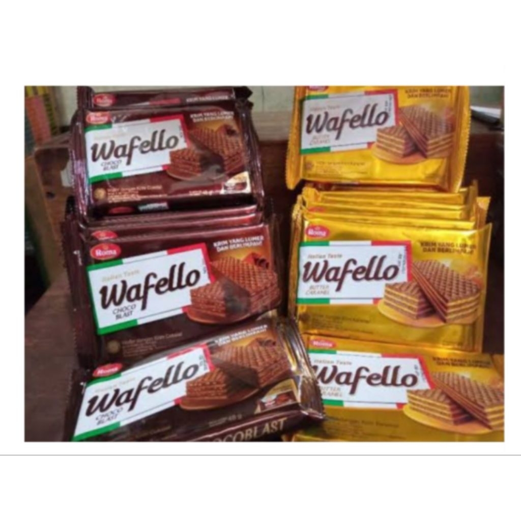

Wafer Wafello mini isi 10pcs