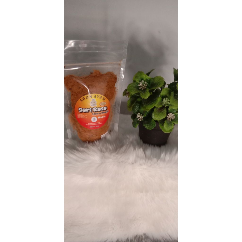 

Abon Ayam Sari Rasa kemasan 100g