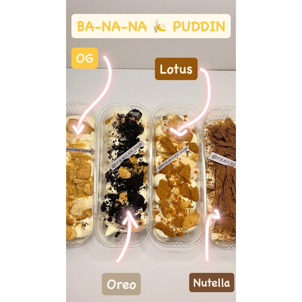 

Banana Pudding Surabaya