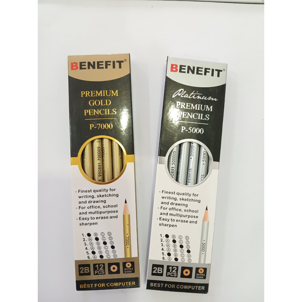 

Jual Pensil - Pencil Benefit Premium Platinum Gold P-5000 P-7000