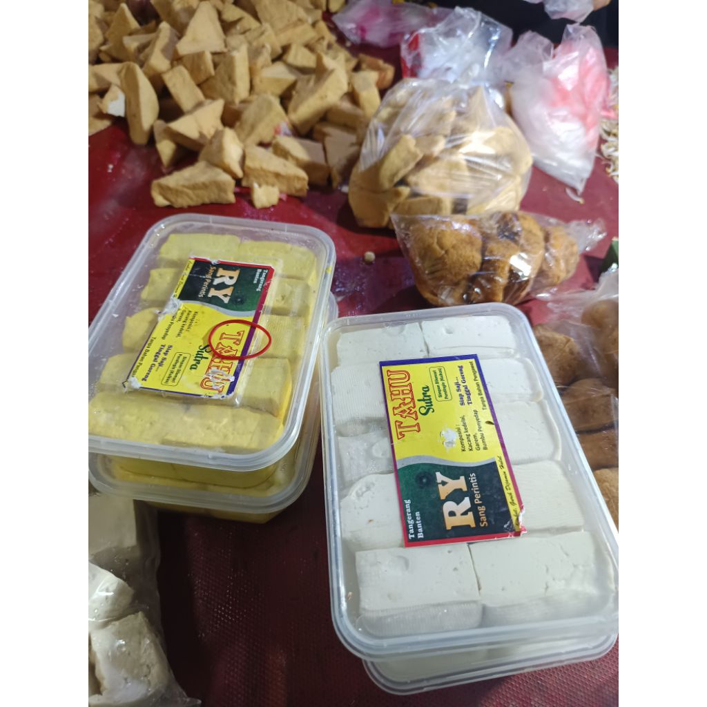 

Tahu Sutra Kuning dan Putih - 1 kotak