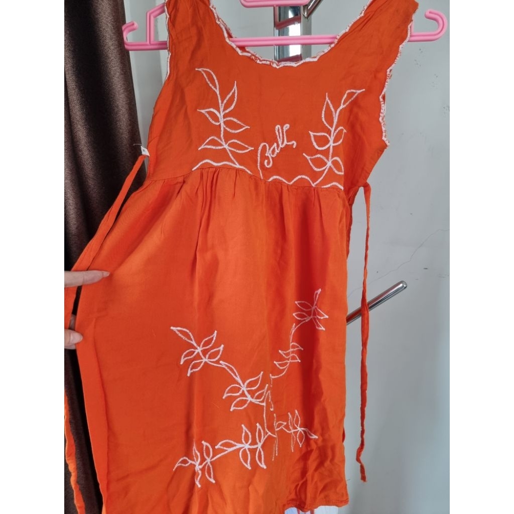 dress bali anak/dress pantai anak perempuan