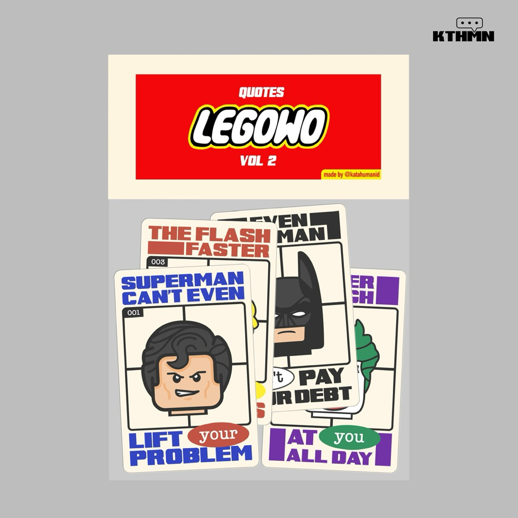 

Quotes Legowo Vol. 2 - Sticker Pack | SP - 090