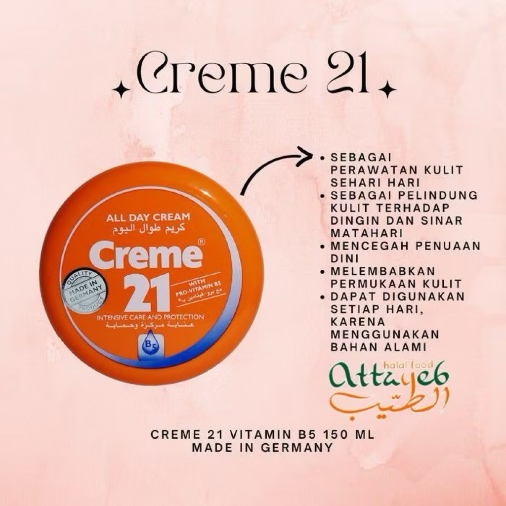 

CREME 21 MADE IN GERMANY