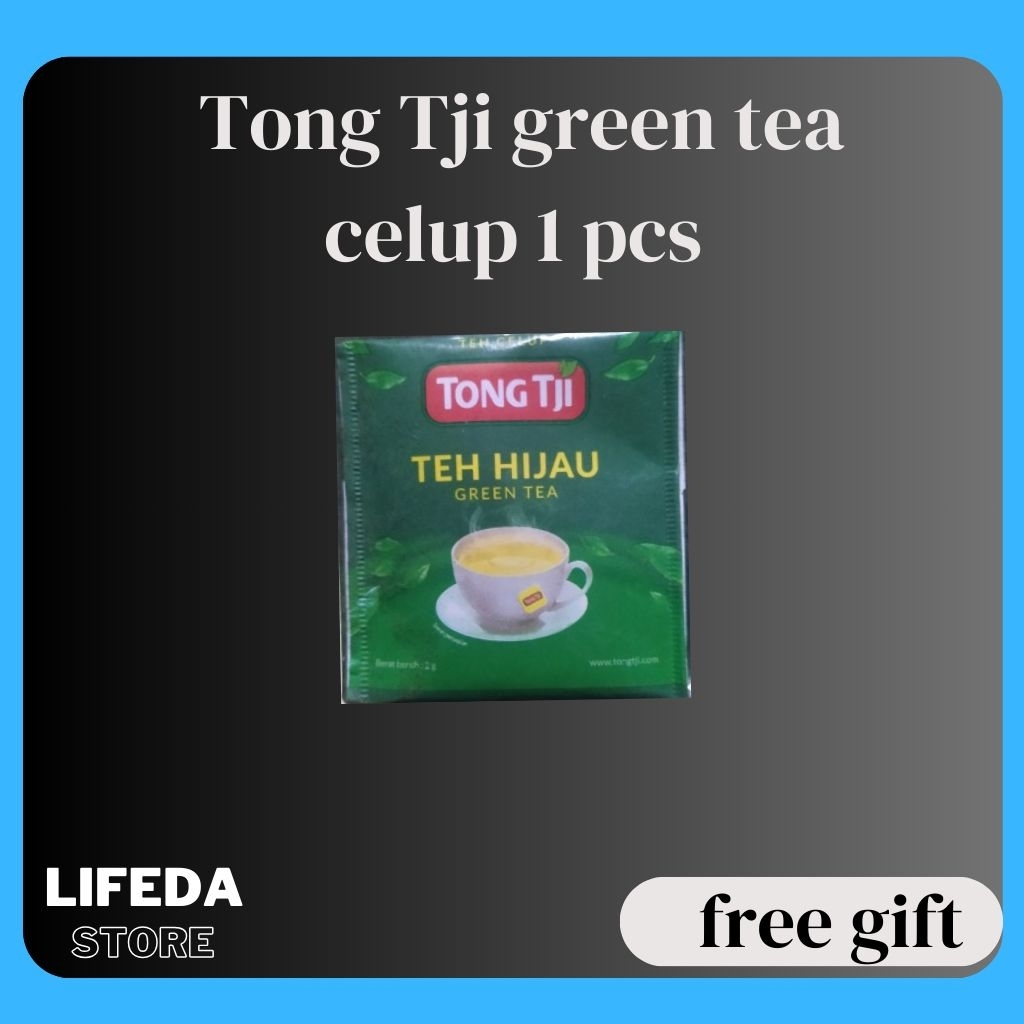 

Tong Tji green tea celup 1 pcs