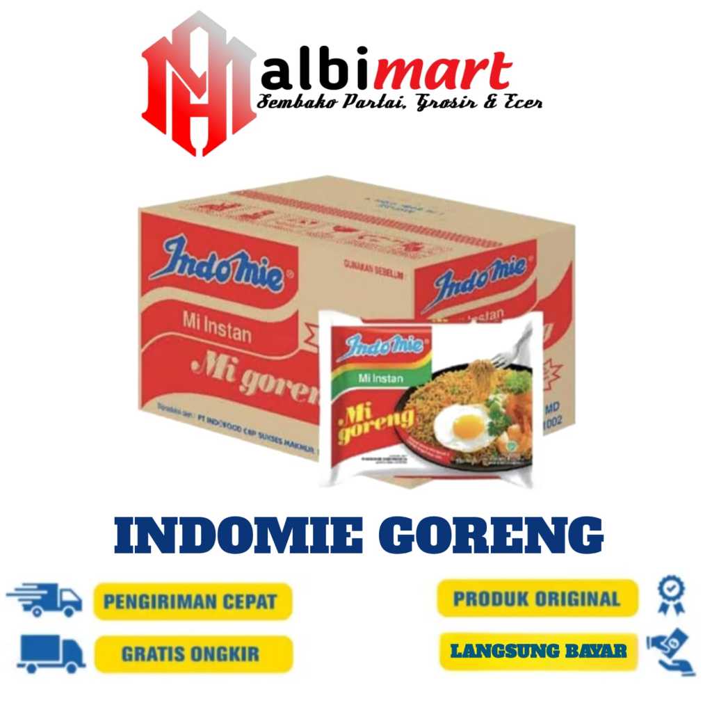 

Indomie Goreng 1 Dus, & 3dus Ready Exp Lama