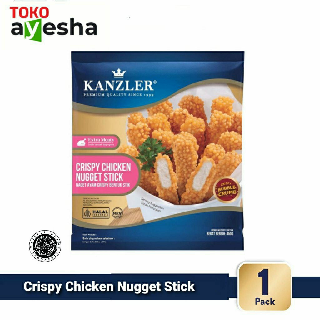 

Kanzler Crispy Chicken Nugget Stick 450 gr