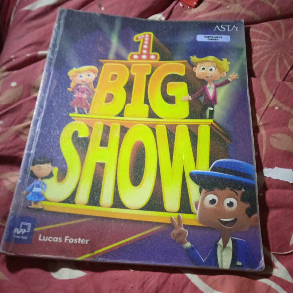 buku Big Show 1, buku pelajaran anak, Berbhs Inggris, original lebar