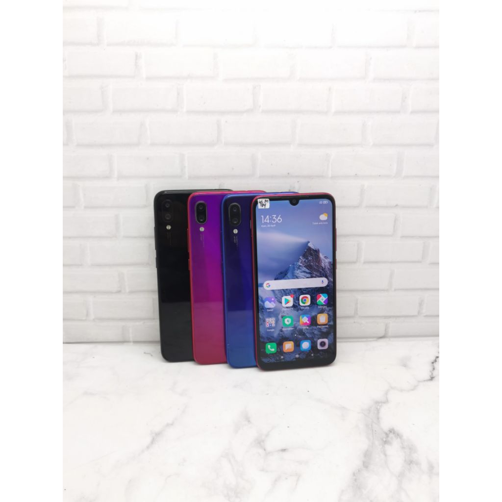 Redmi Note 7 4/64GB - UBL - Handphone Second Original Termurah
