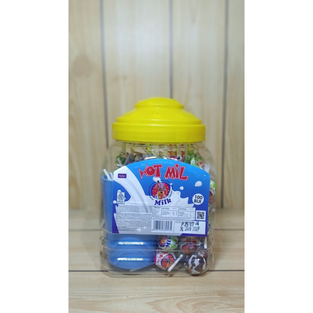 

Permen Susu Hotmil Toples Isi 100 pcs – Coklat, Melon & Stroberi